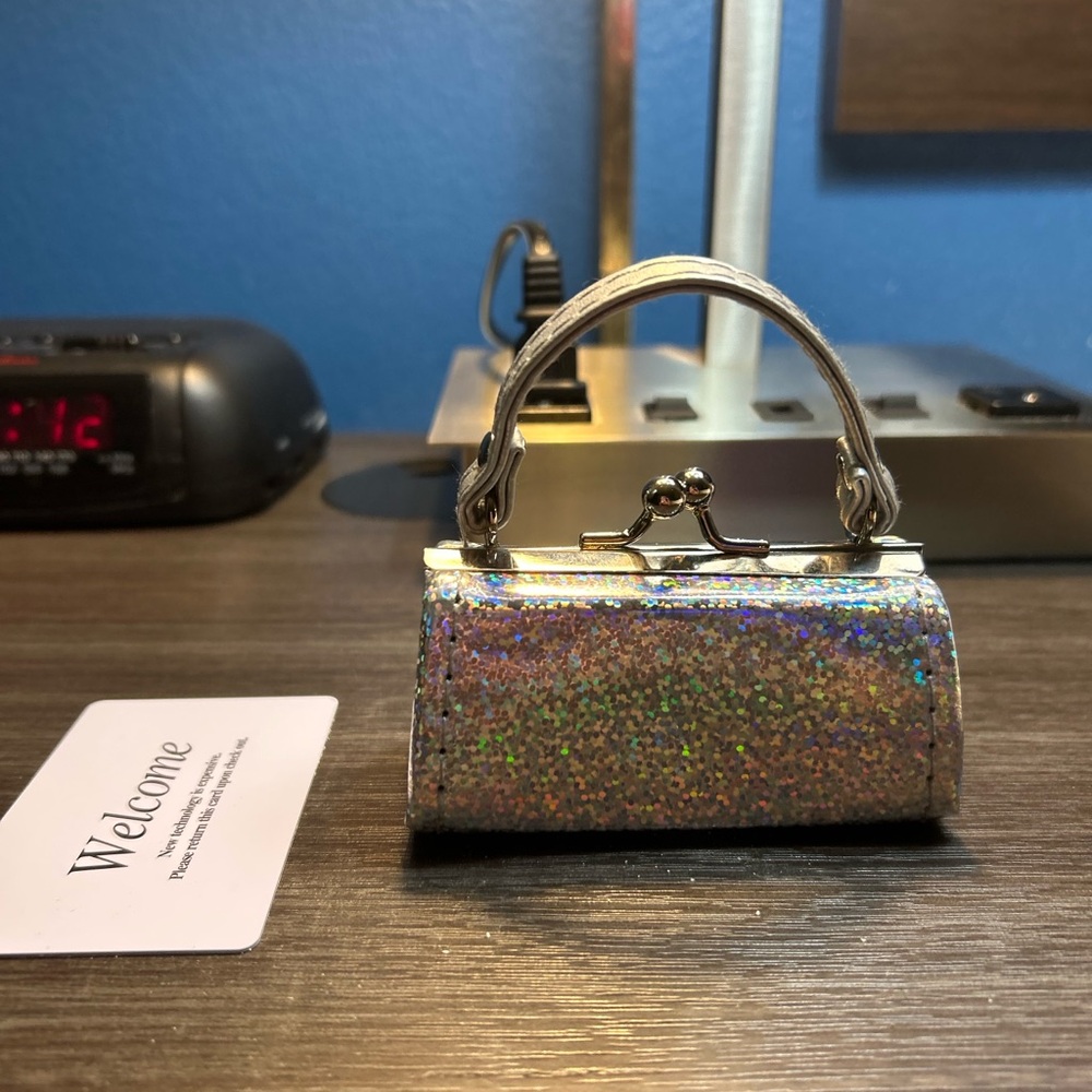 Mini sparkle purse